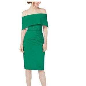 NWT Vince Camuto Pop Over Cocktail Dress